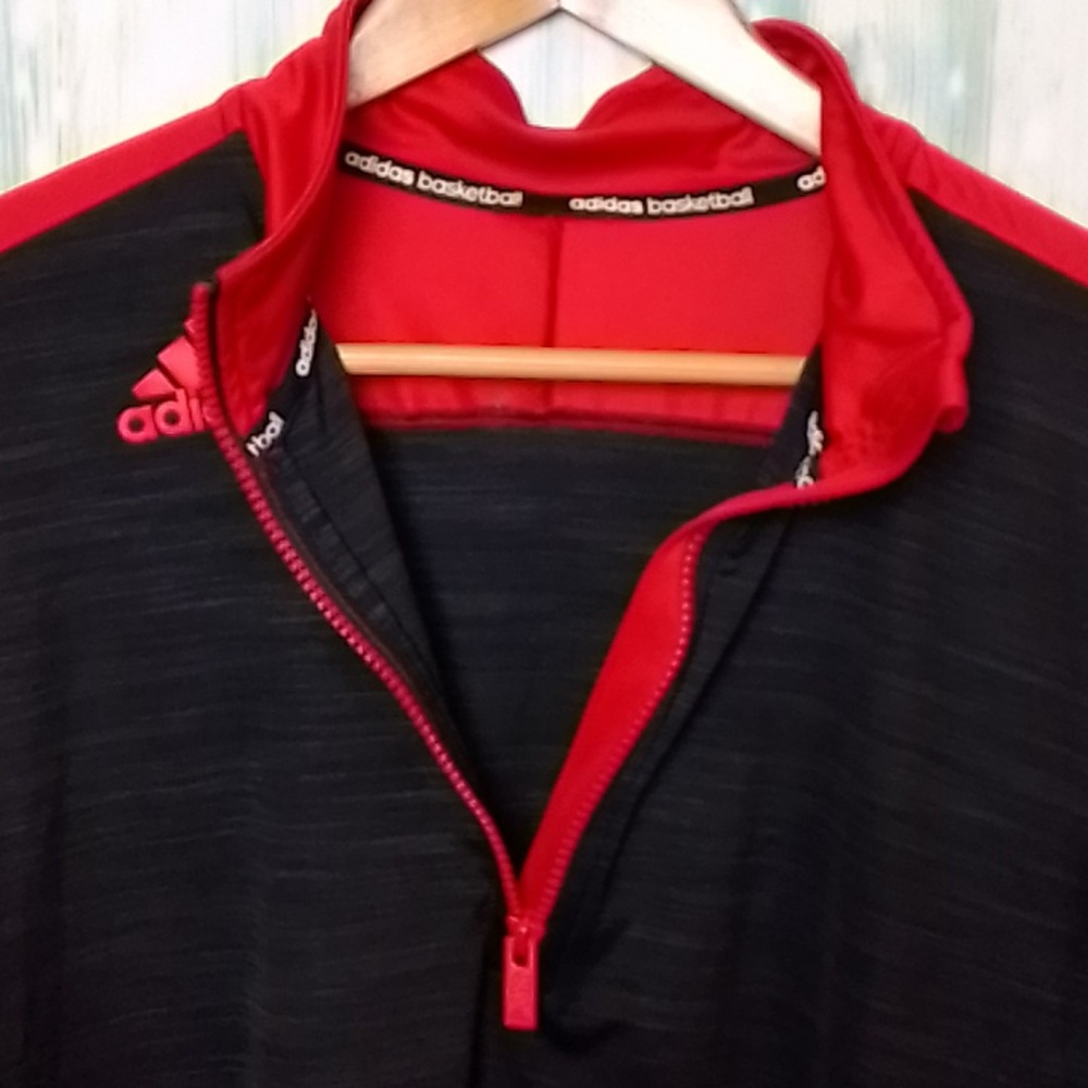 Adidas Crazyghost Basketball 1/4 Zip Pull Over Large - Picture 6 of 6